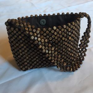 The Sak wooden purse